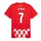 Girona Cristhian Stuani #7 Replike Domaci Dres 2024-25 Kratak Rukav